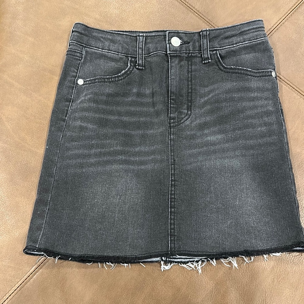 Girls black denim skirt from Art Class